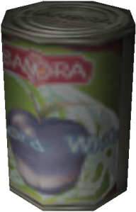Can of Banora White apple juice